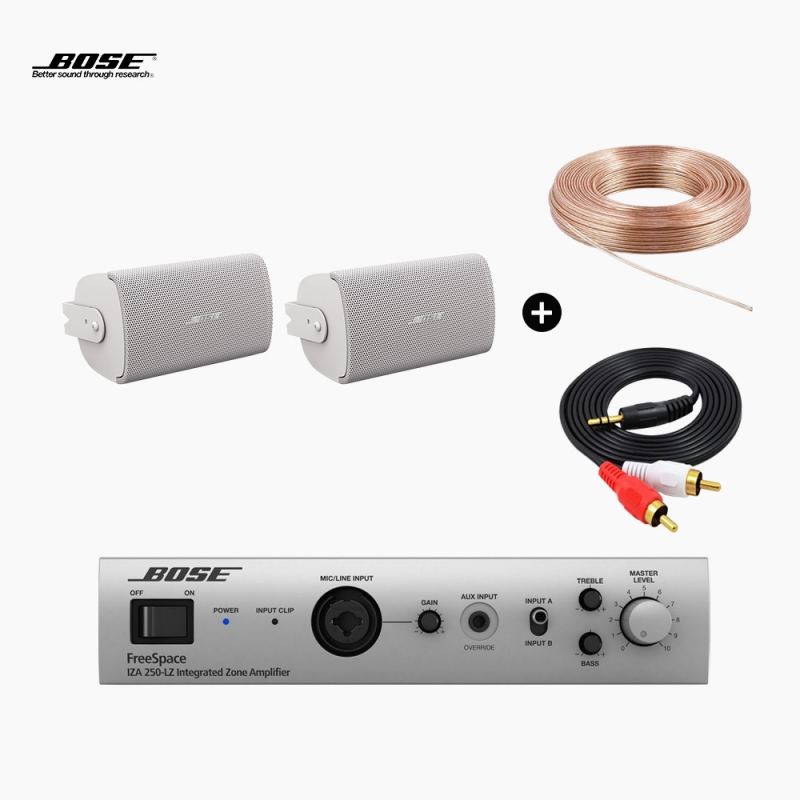 BOSE FS2SE 2EA + IZA 250LZ 스피커앰프 보스 음향패키지