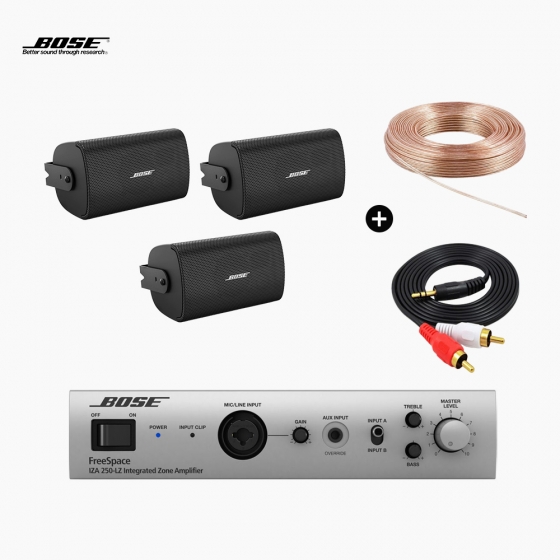 BOSE FS2SE 3EA + IZA 250LZ 스피커앰프 보스 음향패키지