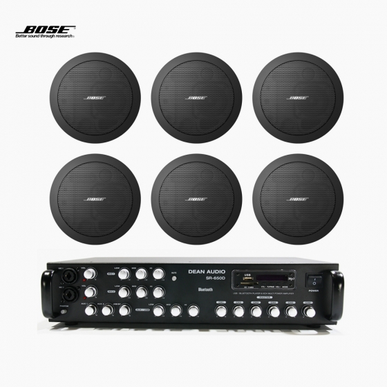 보스 스피커 FS2C 보스 실링 스피커 6개 SR-650D 6채널 앰프 BOSE 음향패키지