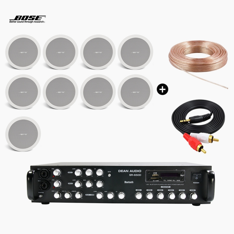 BOSE FS2C 9EA + SR-650D 스피커앰프 보스 음향패키지