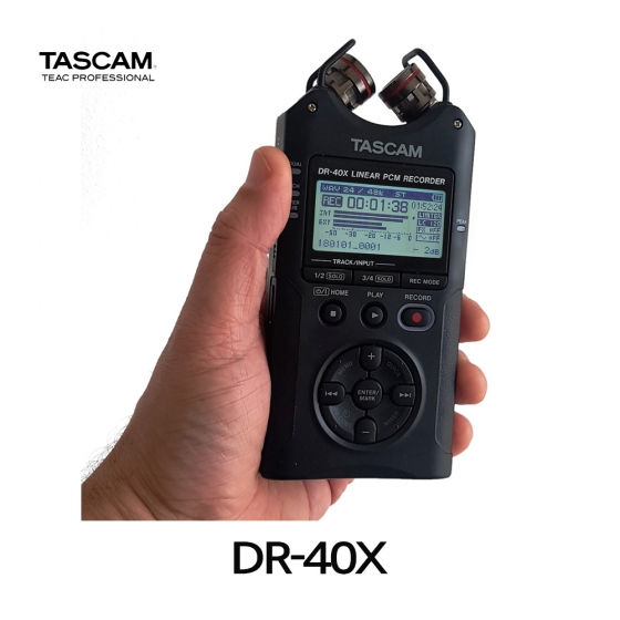 타스캠녹음기 DR-40X 녹음기 PCM레코더 휴대용레코더 보이스레코더