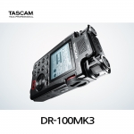 타스캠  녹음기 DR-100MK3 휴대용  휴대용레코더 고품질 오디오레코더