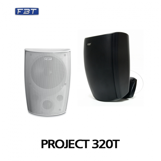 FBT  PROJECT320T 3.5인치 40W 하이 로우 겸용스피커 매장 까페 스피커