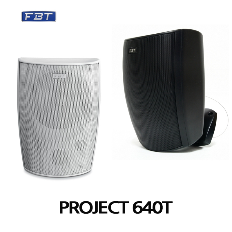 FBT  PROJECT640T 6.5인치 80W 하이 로우 겸용스피커 매장 까페 스피커