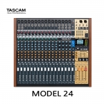 TASCAM MODEL 24 멀티트랙 라이브 레코딩 믹서 멀티트랙 인터페이스