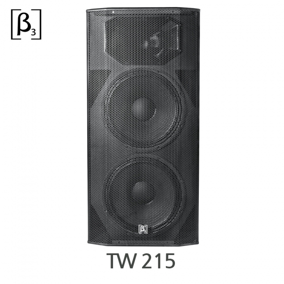 BETA3 TW215 15인치더블 패시브스피커 RMS 500W PEAK 2000W