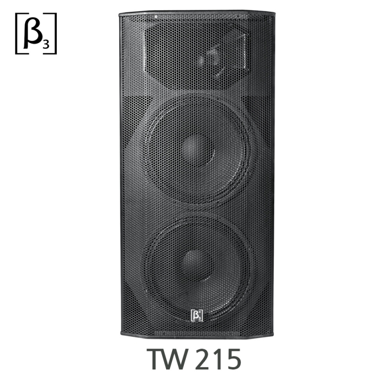 BETA3 TW215 15인치더블 패시브스피커 RMS 500W PEAK 2000W