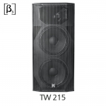 BETA3 TW215 15인치더블 패시브스피커 RMS 500W PEAK 2000W