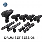 AKG DRUM SET SESSION1 고성능 드럼마이크세트