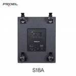 PROEL S18A PEAK 1200W 액티브 서브 우퍼 스피커