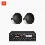 JBL 매장 카페 음향패키지 VPA-120 앰프 JBL CONTROL 12C/T 실링스피커 2EA