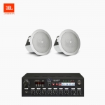 JBL 매장 카페 음향패키지 VPA-120 앰프 JBL CONTROL 12C/T 실링스피커 2EA