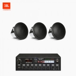 JBL 매장 카페 음향패키지 VPA-120 앰프 JBL CONTROL 12C/T 실링스피커 3EA