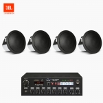 JBL 매장 카페 음향패키지 VPA-120 앰프 JBL CONTROL 12C/T 실링스피커 4EA