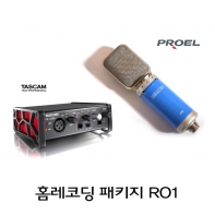 홈레코딩패키지 타스컴 US1X2 PROEL EIKON C14 레코딩마이크 홈레코딩 온라인방송