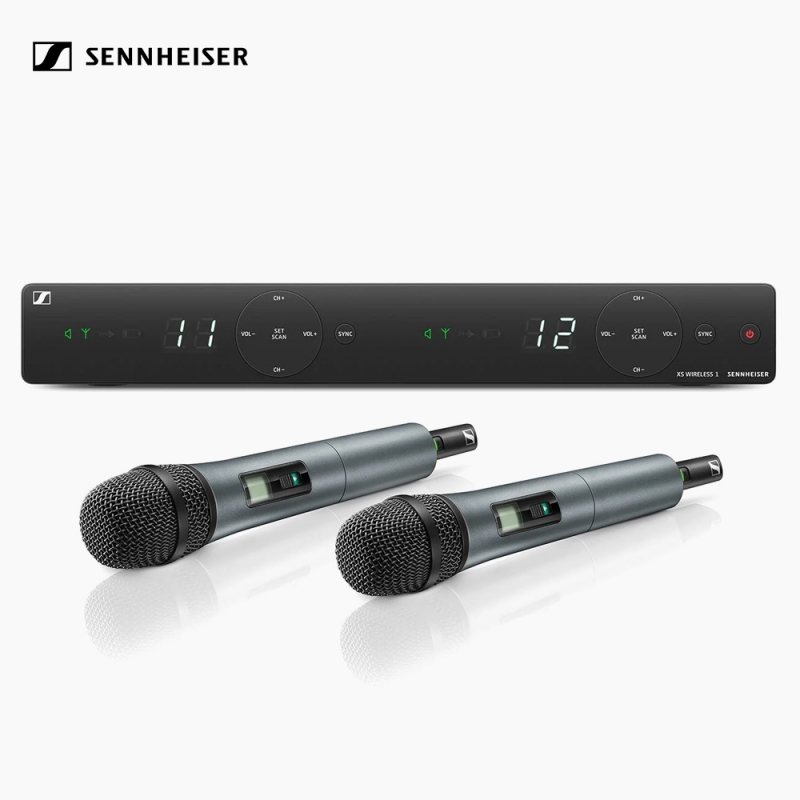 SENNHEISER 젠하이저 XSW1-DUAL-835 2채널 무선 보컬 핸드마이크 세트