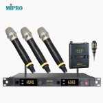 MIPRO 미프로 ACT-5814HMQ 4채널 디지털 무선 핸드+핸드+핸드+핀마이크 벨트팩 시스템 5.8GHz