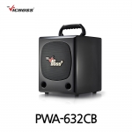 빅보스 VICBOSS PWA-632CB 200W 6.5인치 충전용 앰프 스피커 매장용 무선마이크