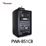 빅보스 VICBOSS PWA-851CB 2채널 300W 8인치 충전용 앰프 스피커 무선마이크