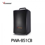 빅보스 VICBOSS PWA-851CB 2채널 300W 8인치 충전용 앰프 스피커 무선마이크