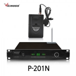 빅보스 VICBOSS P-201N 1채널 200MHz 무선마이크 시스템 핸드마이크 or 핀마이크