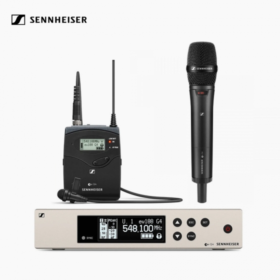 SENNHEISER 젠하이저 EW 100 G4-ME2 835-S 올인원 무선 핸드 핀마이크 세트