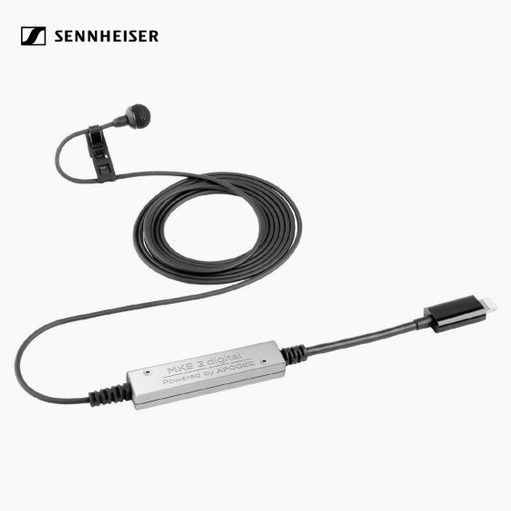 SENNHEISER 젠하이저 MKE 2 Digital 아이폰용 무지향성 레코딩 라발리에 핀마이크