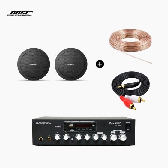 BOSE FS2C 2EA + SR-250D 스피커앰프 보스 음향패키지