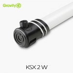 Gravity 그래비티 KSX 2W X자형 키보드 스탠드 더블 화이트(White)