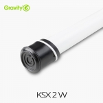 Gravity 그래비티 KSX 2W X자형 키보드 스탠드 더블 화이트(White)