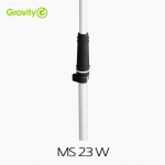 Gravity 그래비티 MS 23W 화이트(White) 원형 베이스 마이크 스탠드