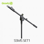 Gravity 그래비티 SSMS SET1 스피커 마이크 스탠드 세트
