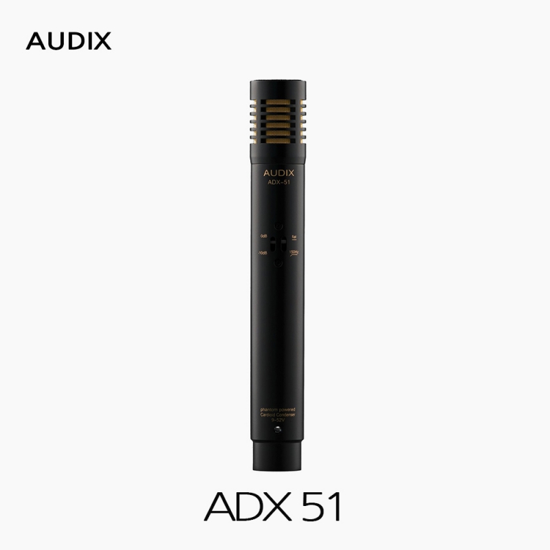 AUDIX 오딕스 ADX51 악기용 콘덴서 마이크