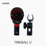 AUDIX 오딕스 FireBall V 래퍼 보컬 비트박스 하모니카용 초소형 다이나믹 마이크