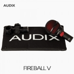 AUDIX 오딕스 FireBall V 래퍼 보컬 비트박스 하모니카용 초소형 다이나믹 마이크
