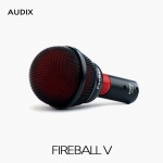 AUDIX 오딕스 FireBall V 래퍼 보컬 비트박스 하모니카용 초소형 다이나믹 마이크