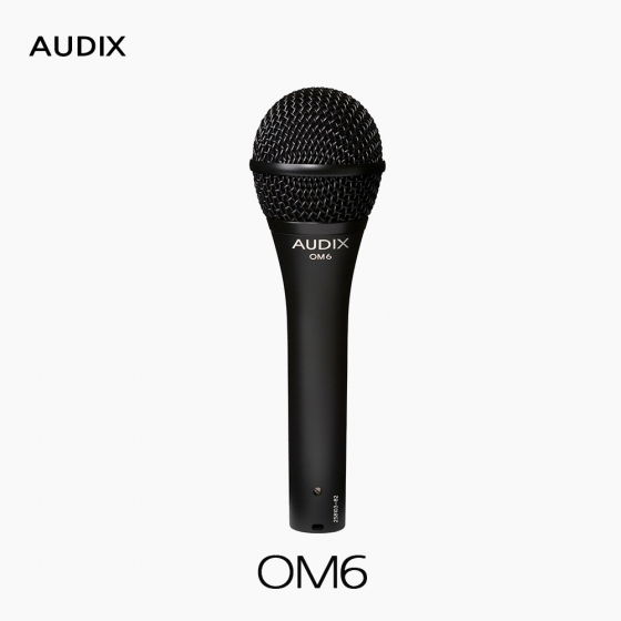 AUDIX 오딕스 OM6 다이나믹 보컬용 마이크