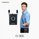 준성테크 G-300 기가폰 강의용 포터블 앰프 스피커 고성능 핸드+이어셋마이크
