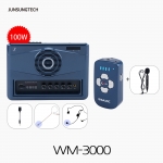 준성테크 WM-3000 기가앰프 블루투스 USB 연결지원 벽걸이용 멀티앰프 3Band 무선마이크 시스템