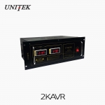 UNITEK 유니텍 2KAVR 단상복권식 과전류차단 자동전압조정기