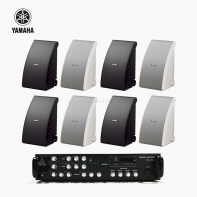 야마하 매장 카페 음향패키지 SR-450D 앰프 YAMAHA NS-AW992 스피커 8EA