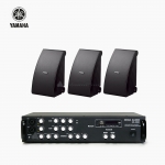 야마하 매장 카페 음향패키지 SR-350D 앰프 YAMAHA NS-AW992 스피커 3EA