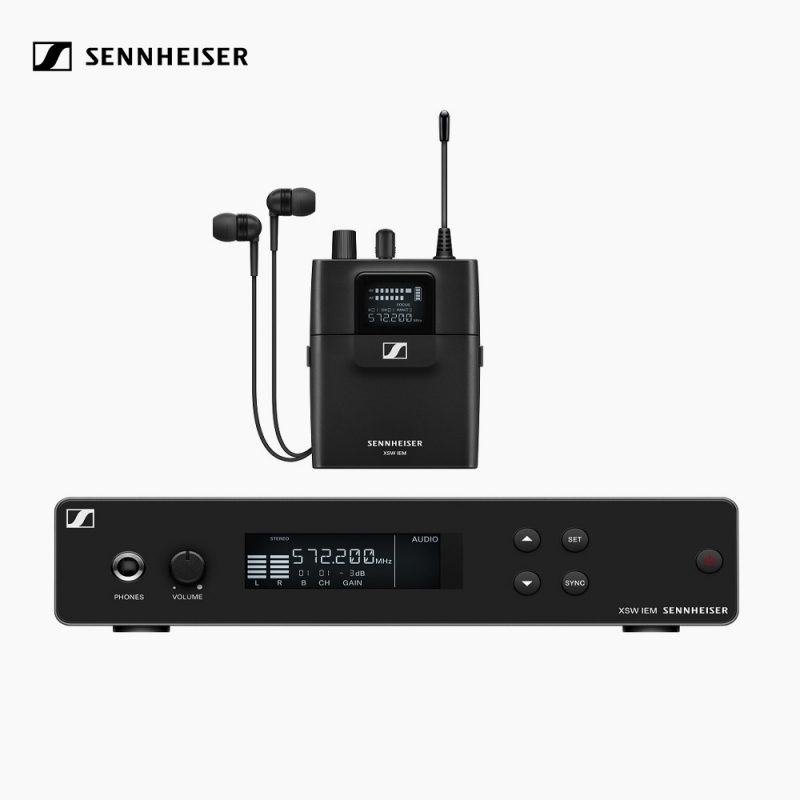 SENNHEISER 젠하이저 XSW IEM SET 무선 인이어 모니터링 세트