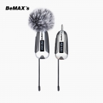 유튜브 스마트폰마이크 BeMAX 비맥스 BTX-01 충전용 1채널 헤드교체형 무선 핀마이크 라이브먹방 카메라캠코더마이크 녹음용마이크 노트북태블릿PC마이크