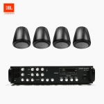 JBL 매장 카페 음향패키지 4채널 앰프 SR-450D + JBL CONTROL 64PT 팬던트 스피커 4개