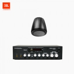 JBL 매장 카페 음향패키지 2채널 앰프 SR-250D + JBL CONTROL 64PT 팬던트 스피커 1개