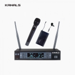 KANALS 카날스 MW-620 2채널 PLL 자동채널 무선마이크 시스템 900Mhz UHF