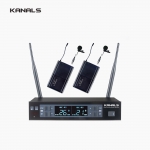 KANALS 카날스 MW-620 2채널 PLL 자동채널 무선마이크 시스템 900Mhz UHF