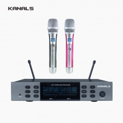 KANALS 카날스 KB-9500 충전용 2채널 무선마이크 900MHZ