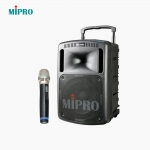 MIPRO 미프로 MA-808M PLUS 충전식 앰프스피커 + 1채널 무선마이크 + MA-808EXP 확장스피커 + 스피커스탠드 2개 + MM105 유선마이크 1개